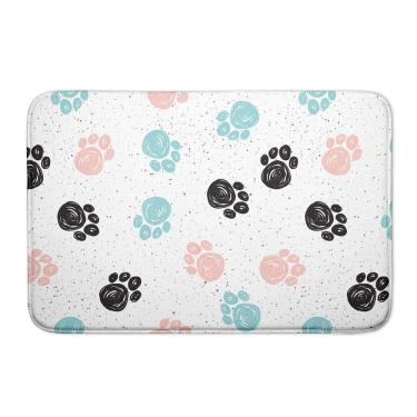 Imagem de Tapete De Porta Pet Emborrachado E Decorativo