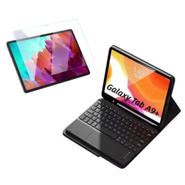Imagem de Capa Com Teclado Touchpad + Pelicula Hidrogel Tab A9+ Plus - DB