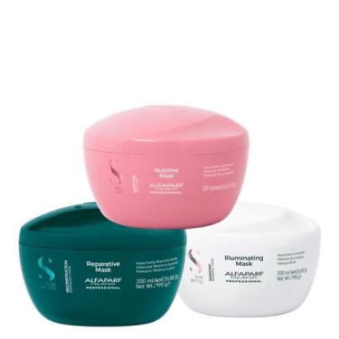 Imagem de Kit Cronograma Capilar Home Semi Di Lino - Alfaparf - Alfaparf Milano