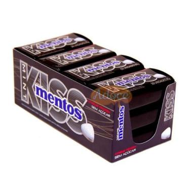 Imagem de Mentos kiss sem açúcar 12unx35g perfetti, EXTRA FORTE