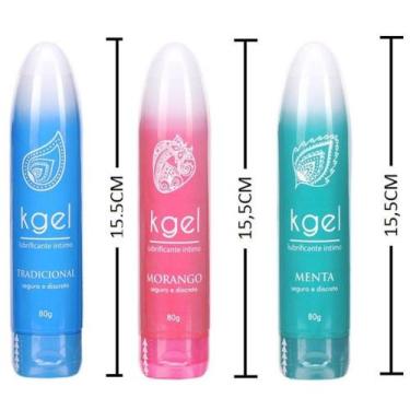 Imagem de Lubrificante íntimo 80g k-gel - KGEL, Menta
