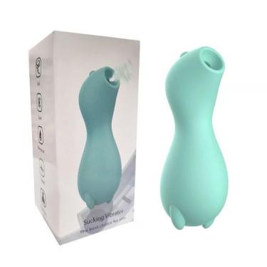 Imagem de Green baby sucking vibrator vibrador de clitóris com 7 modos de pulsaç