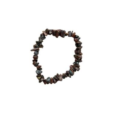 Imagem de Pulseira de Pedra Natural Jaspe Sanguineo - Vitalidade e Coragem - Sol
