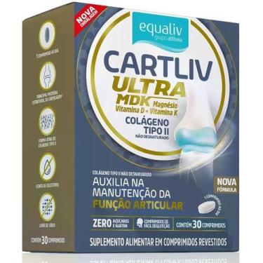 Imagem de Vitamina Colágeno Tipo 2 Cartliv Ultra MDK 30 Comp - Equaliv