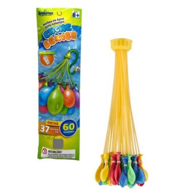 Imagem de Brinquedo Infantil Enche 37 Balões Bexigas Água Com Conector - Brasilf