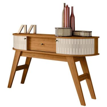 Imagem de Aparador Estoril 136cm 306130 Naturale Off White Madetec