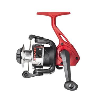 Imagem de Molinete Marine Sports Jimmy Fd 1 Rolamento 5.2:1 Com Linha, Vermelho