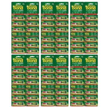 Imagem de Kit 6 Cartela Cola Super 1000 12Un - ThreeBond