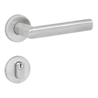 Imagem de Fechadura Sofisticada - Luxo - Escovado 55mm - La Fonte