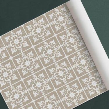 Imagem de Papel de parede adesivo azulejo ladrilho modelo português - D. Lima Pr