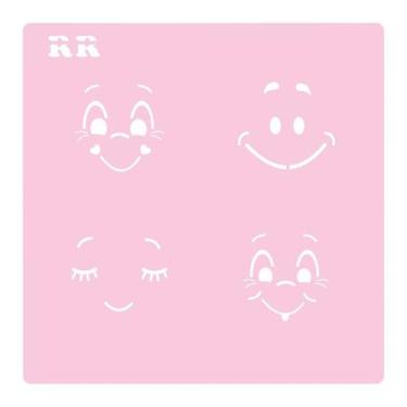 Imagem de Stencil Rostinhos - Ref: 4097 - 1 unidade - RR Cortadores - Rizzo
