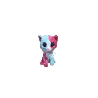 Imagem de Brinquedo de Pelúcia Gato Rosa-Ciano - Ty Rara