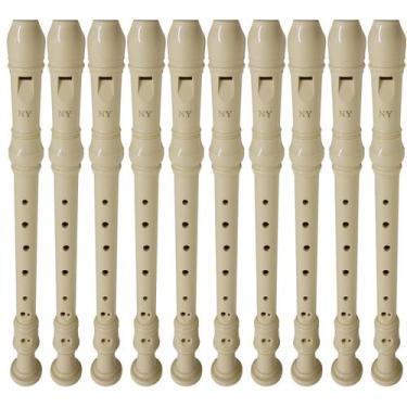 Imagem de Kit 25 Flautas Doce Germânica FL 20G New York - NY Instruments