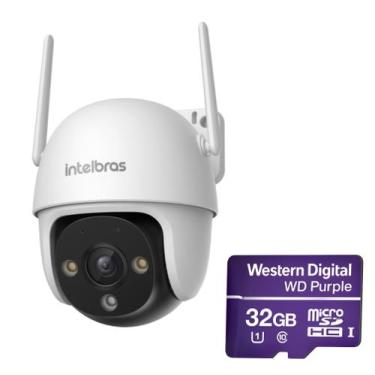 Imagem de Camera Im7 S Full Color 360 Com Microsd 32Gb Intelbras Microfone Inter