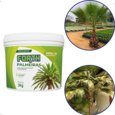 Imagem de Adubo Fertilizante Forth Palmeiras Balde 3kg Crescimento