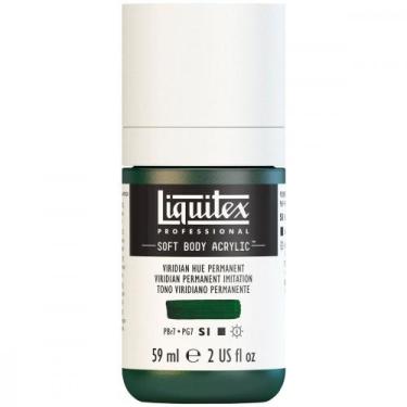 Imagem de Tinta Acrílica Liquitex Soft Body 59ml S1 398 Viridian Hue Permanent