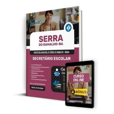 Imagem de Apostila Prefeitura de Serra do Ramalho - BA 2024 - Secretário Escolar