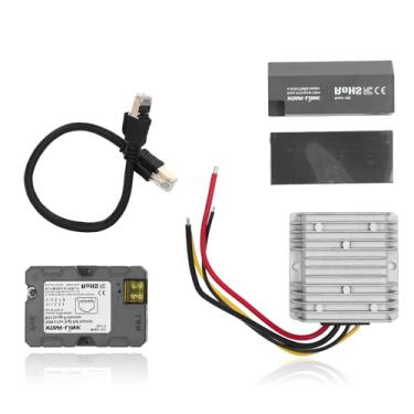 Imagem de Kit Injetor PoE para Starlink Dish V2 Internet Kit Satélite, Adaptador de Cabo de Disco de Satélite para RJ45, Conversor de Reforço DC 12V para 48V