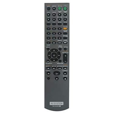 Imagem de Controle remoto de substituição RM-AAU023 compatível com receptor Sony AV HT-SS2300 STR-DH700 RM-AAU021 HT-SF2300 SS-SRP23F SS-MSP23F SS-WS23 RM-AAU022 SS-CNP23 SS-WP23 HT-DW7500 SS-WP7500 SS-SRP7500 SS-CNP7 SS-CNP7