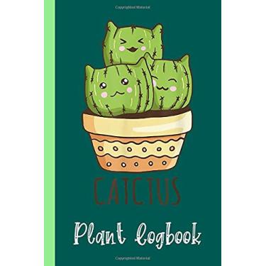 Imagem de Cat Cactus Catctus Funny Cat & Succulent Lover Plant Logbook: Houseplant Care Logbook To Keep Track Of All Your Plants Watering Needs, Note What You ... Garden Accessories | Special Green Notebook