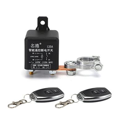 Imagem de Interruptor de bateria de controle remoto sem fio universal de carro Interruptor inteligente Relé de desconexão de bateria de carro Interruptor isolador de corte
