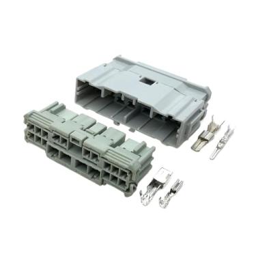 Imagem de 1 Conjunto De 20 Pinos Way Macho Fêmea K-series C101 Conector De Chicote De Fios Automotivo Lateral Do Motor Para 6950-0981 6950-0982(1 set,Female and Male)