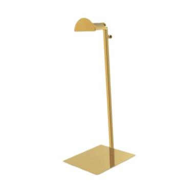 Imagem de rockible Suporte de exibição de bolsa, rack de exibição de bolsa feminina suporte de saco de mesa para lojas de roupas, Gold D Head