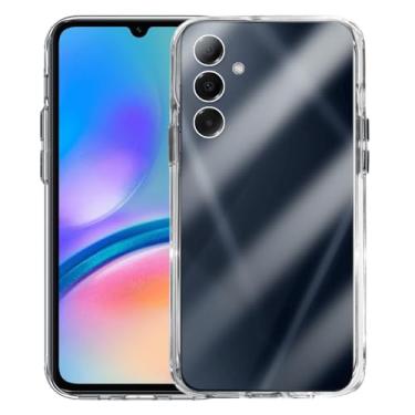 Imagem de Capa Capinha SPACE CASE Clear Ultra Resistência Híbrida Compatível Samsung Galaxy A05s