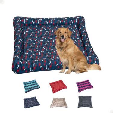 Imagem de Colchonete Pet Simples Grande - Confortpet, Azul