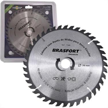 Imagem de Serra Circular Widea Brasfort/Premium 7.1/4''X 40 Dentes X 20Mm - BRAS
