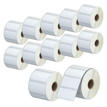 Imagem de Etiquetas térmicas 12000 compatíveis com Dymo 30334 2,25x1,25cm