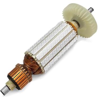 Imagem de Induzido Rotor Esmerilhadeira Makita Mga-450/ Mga-452 127v - Genérica