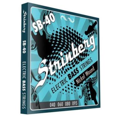 Imagem de Encordoamento Contra Baixo Strinberg Sb40