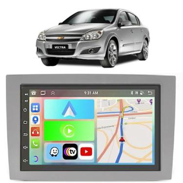 Imagem de Kit Multimídia Android 7 Polegadas Vectra 2005 a 2011 CarPlay Wifi - E
