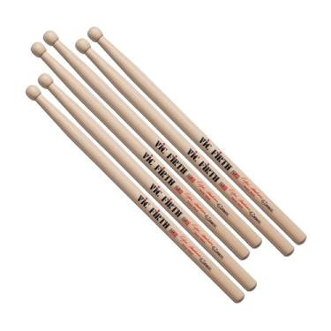 Imagem de Vic Firth Baquetas Corpsmaster SRHTS Ralph Hardimon Signature Marching Tenor - Pacote com 3 pares