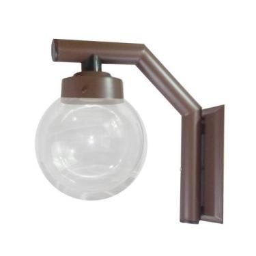 Imagem de Arandela Solarium 210 Globo de Vidro Transparente - Ideal Iluminação, 