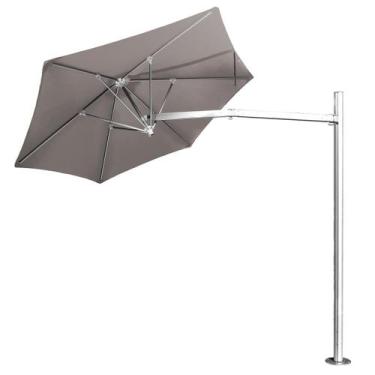 Imagem de Ombrelone Lateral 2,00m de Diâmetro Em Alumínio para Fixação no Piso P