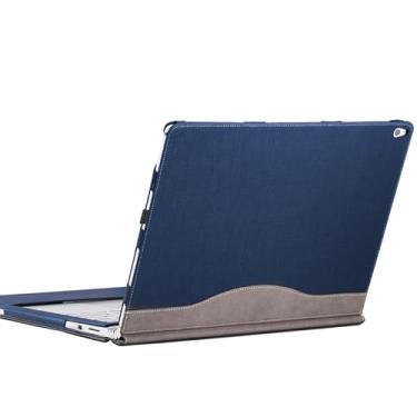Imagem de Capa para laptop Microsoft Surface Book 3 2 1 38.1 cm destacável PC capa para notebook bolsa de computador com suporte Stylus (azul, 15)