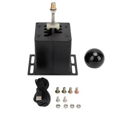 Imagem de 6+r Pc Simulador USB Shifter H Gear Shifter Racing Game Simulator Shifter Black para G29 G27 G25 G920 T300RS GT ROLO