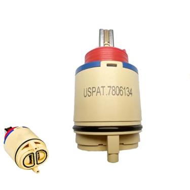 Imagem de Olympia OP-340009 Olympia Parts Cartucho de disco cerâmico de equilíbrio de pressão, Hain-yo JH02BD Cartucho de disco cerâmico de equilíbrio de pressão de 40 mm (JH02BD)