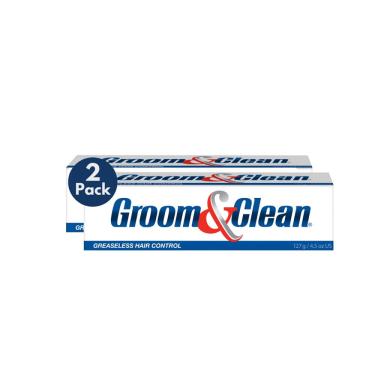 Imagem de Creme modelador de cabelo Groom & Clean para homens 130 ml (pacote com 2)
