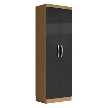 Imagem de Armário Multiuso New 2 Portas - Aramóveis Atacama/Grafite