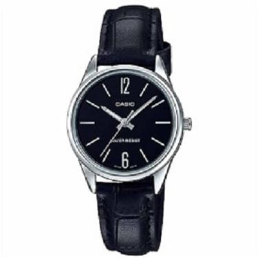 Imagem de Relógio Feminino Casio Ltp-V005L 1Bu Prata Couro Analógico