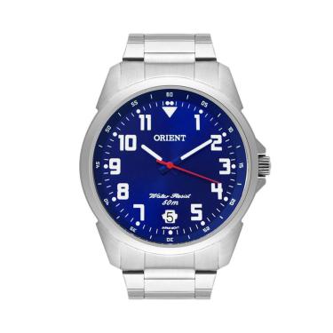 Imagem de Relógio Orient Prata Masculino MBSS1154A D2SX