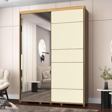 Imagem de Guarda Roupa Solteiro 170cm 2 Portas e 3 Gavetas 100% MDF - Casamia Q,