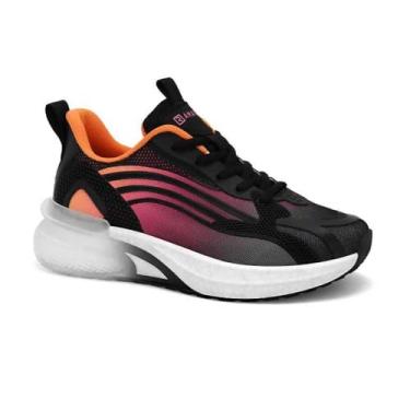 Imagem de Tênis Feminino Ramarim Esportivo Slip On Preto 38