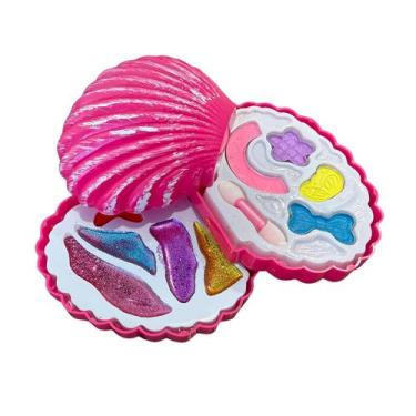 Imagem de Kit Estojo De Maquiagem Infantil Happy Girls Fundo Do Mar - Elite