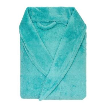 Imagem de Roupão de Banho Microfibra Soft Tamanho único Camesa, Azul