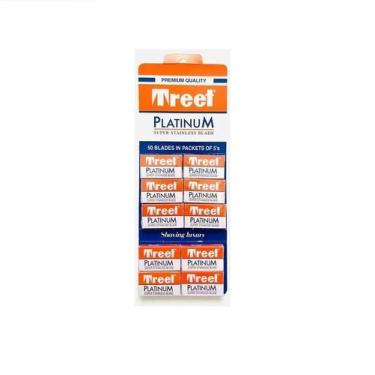 Imagem de Lâmina De Barbear Treet Platinum Profissional Com 50 Unids