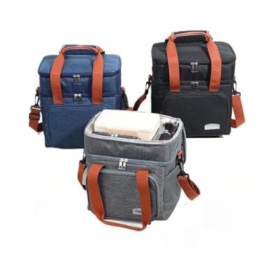 Imagem de Bolsa Termica Expansível De Grande Capacidade Para Piquenique Adequado Para Viagens Ao Ar Livre Na Praia(CORES ALEATÓRIAS-M)